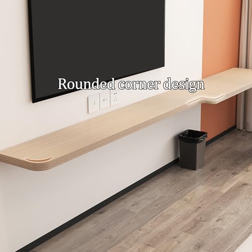 Table d'appoint murale avec meuble TV flottant et console de rangement bois