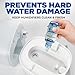 Durabasics [2 Pack] Humidifier Drops for Cleaning - Food Grade Humidifier Cleaner Slows Buildup & Scaling - Cleans & Deodorizes Water - Suitable for All Models - 200+ Day Supply - Made in USA