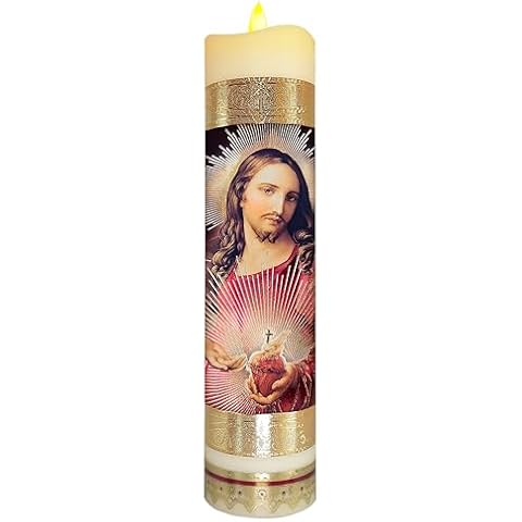 Sacred Heart Jesus LED Candle by Artediseño Cover