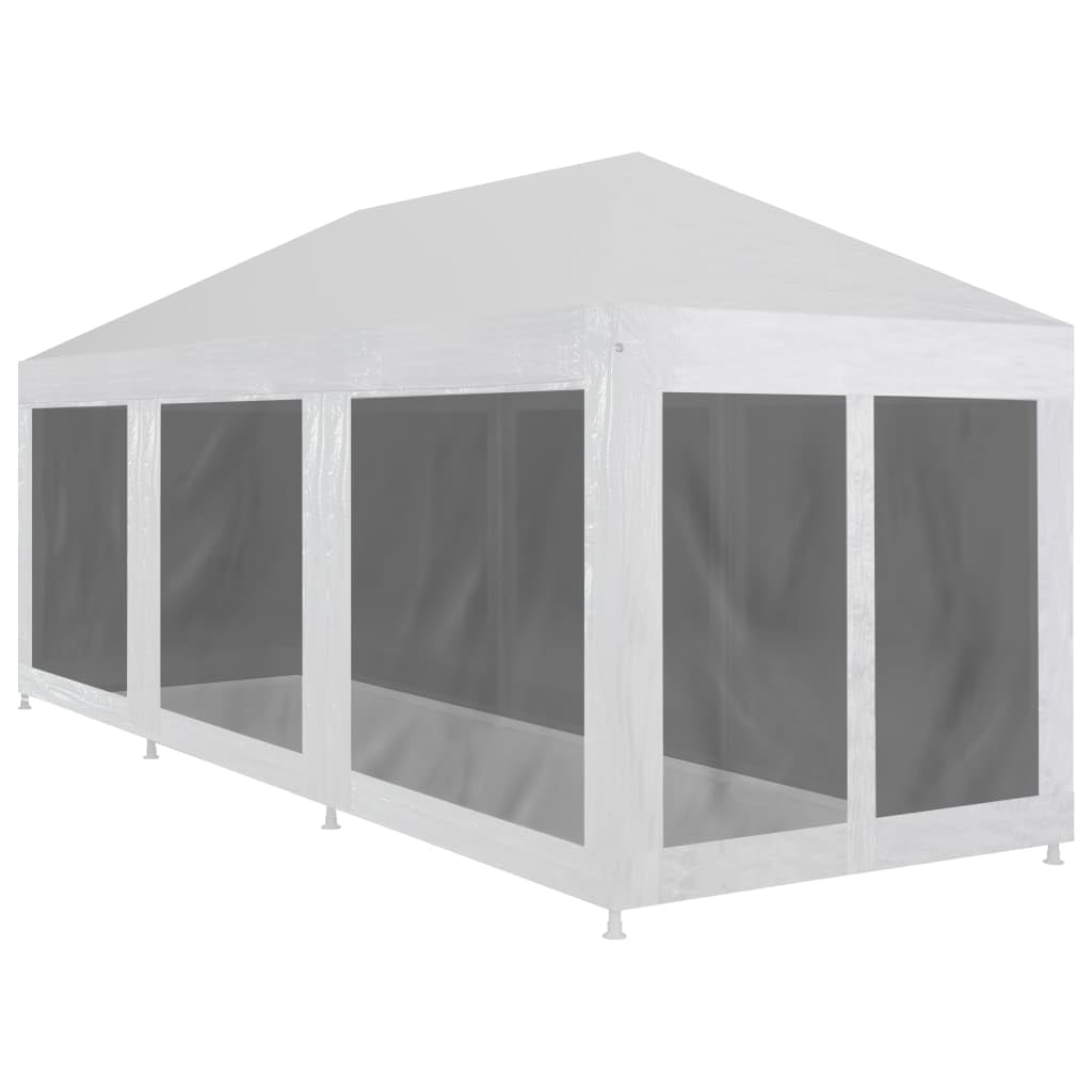 vidaXL Carpa Celebraciones con 8 Paredes 9x3 m Toldo Marquesina Cenador Tienda