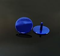 Vista 4 de Adhere Marcadores de pelota de golf, 50 unidades, 100 unidades, marcador de bola de posición de plástico, tamaño cuarto, 0.94 pulgadas, marcador