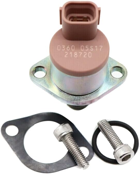 1 PCS for Ford Transit Mk7 2.4 2.2 Fuel Pump Inlet Metering Valve Pressure Regulator Euro4 294200-0360 Parts Accessories - (Color: Silver)