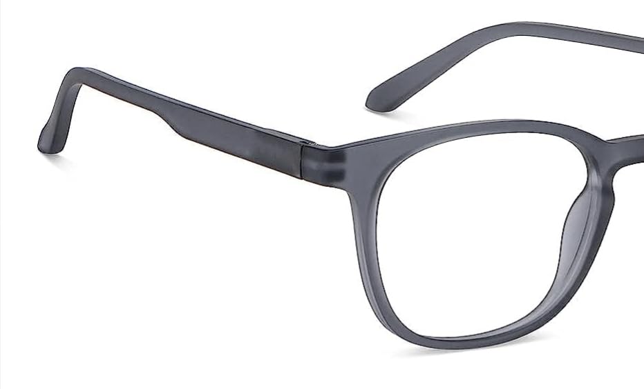 Image of Premium Zero Power Blue Cut With Photochromic Lens | Anti Glare and UV Protection Full Frame Navigator Unisex Spectacles Glasses