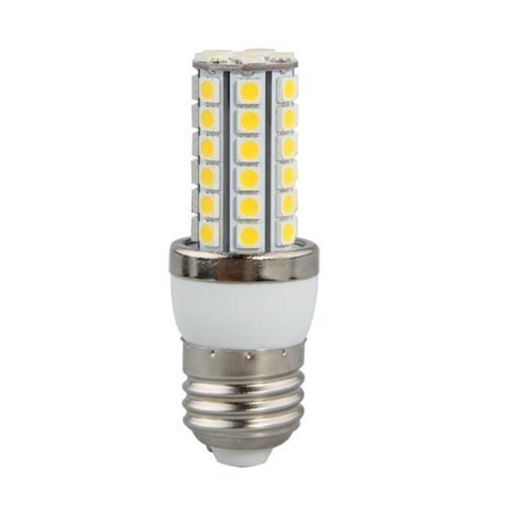 NXCVBNKZJ KJXP Lighting, Pack of 4, LED Corn Bulbs AC220-240V E27 48LED-5050SMD 4W Home Light Bulb Spotlight(Cold White)