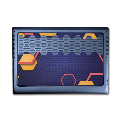 Image of Laptop Skin Compatible with Alienware M16 R2 (2024) - Complimentary Hex - Premium 3M Vinyl Protective Wrap Decal Cover - Easy to Apply | Crafted in The USA by MightySkins