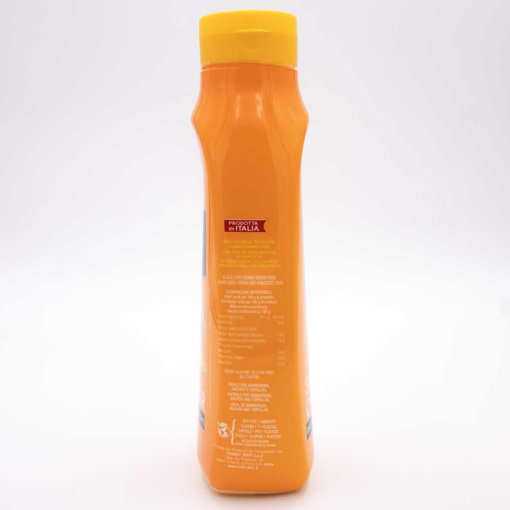 Confezione Per Biffi Salsa Cheddar, Salsa al Formaggio per Hamburger e Nachos, 875 ml