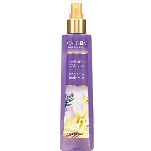 CST-Berger Calgon Fragrance Body Mist, Lavender Vanilla 8 oz ( Pack of 3)