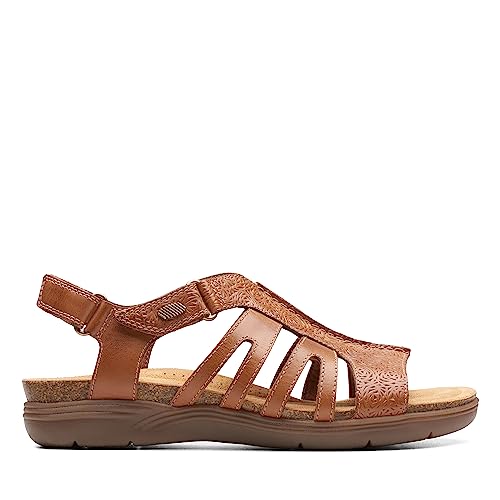 Clarks Women's April Belle Flat Sandal