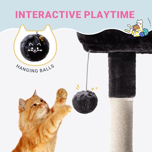 Árbol para Gatos Multi-Nivel con Poste Rascador 29 in miniatura 3