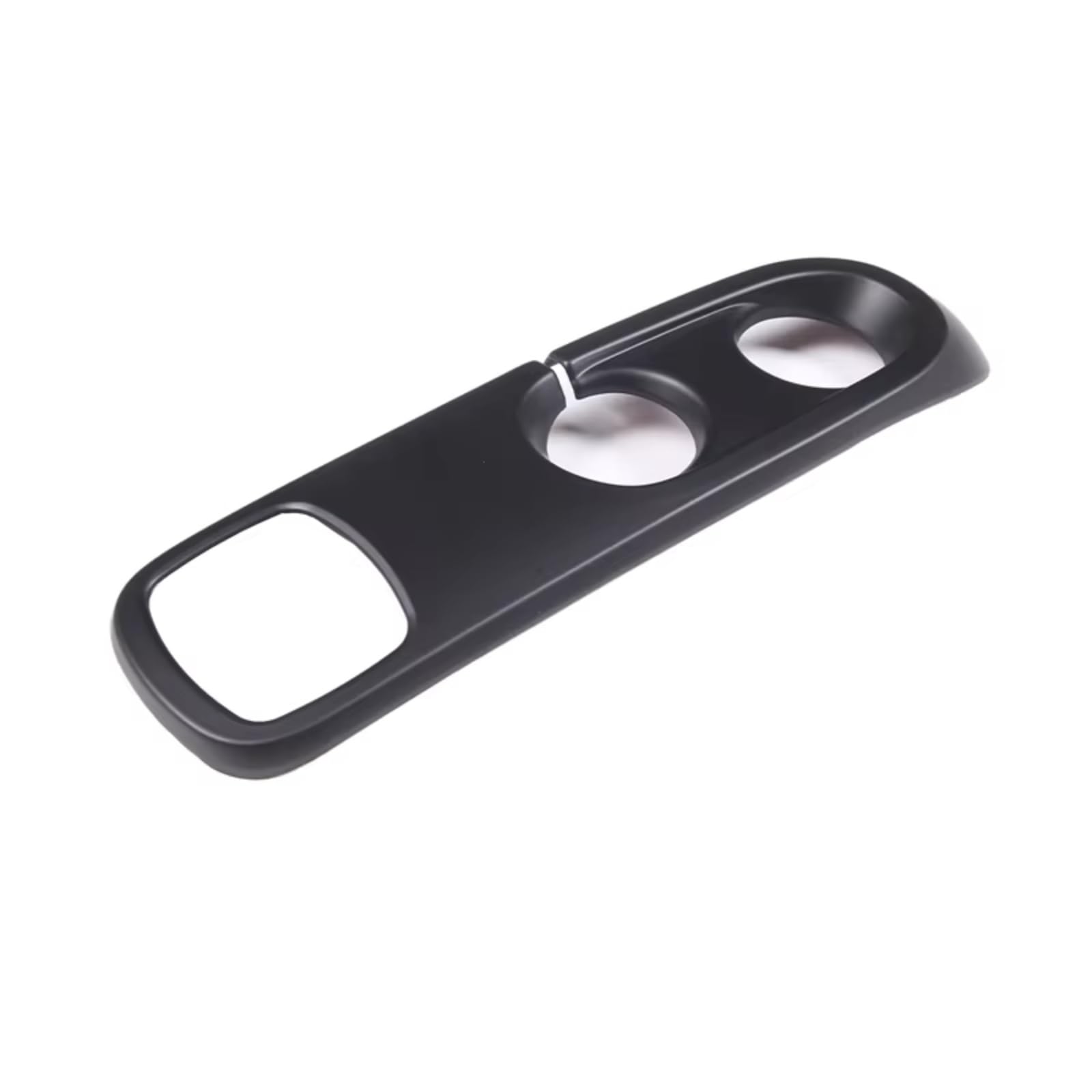 Amxaqjc Car Interior Moulding Trim for Benz for Smart 451 for Fortwo 2009-2015 Gear Shift Knob Panel Frame Cover Trim Car Interior Accessories(Matte Black)