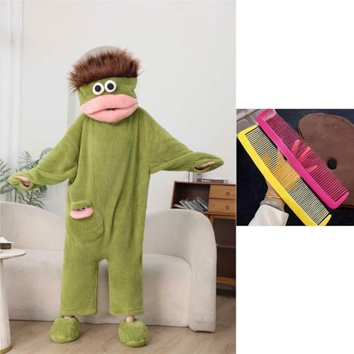 HYYGOCCTV Green Monster Onesie Pajamas - Image 3