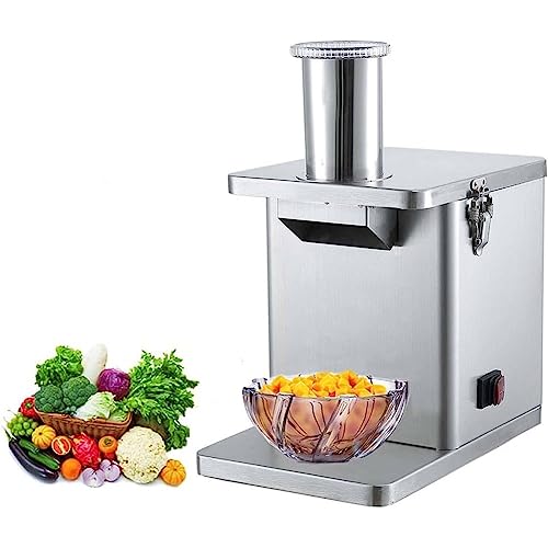 Cortadora eléctrica de verduras 250W acero inoxidable
