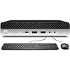 HP EliteDesk 800 G3 Mini computadora de escritorio, Intel Quad-Core i5-6500 Business PC, 16 GB DDR4 RAM, 256 GB SSD, teclado y mouse, WiFi, BT, Windows 11 Pro (renovado)