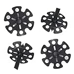 Ski Pole Baskets Replacement Snow Baskes for Trekking Poles, Hiking Poles, Walking Poles Trekking Pole Tips Replacement Ski Poles Basket for Snoeshoe Poles Pack of 4