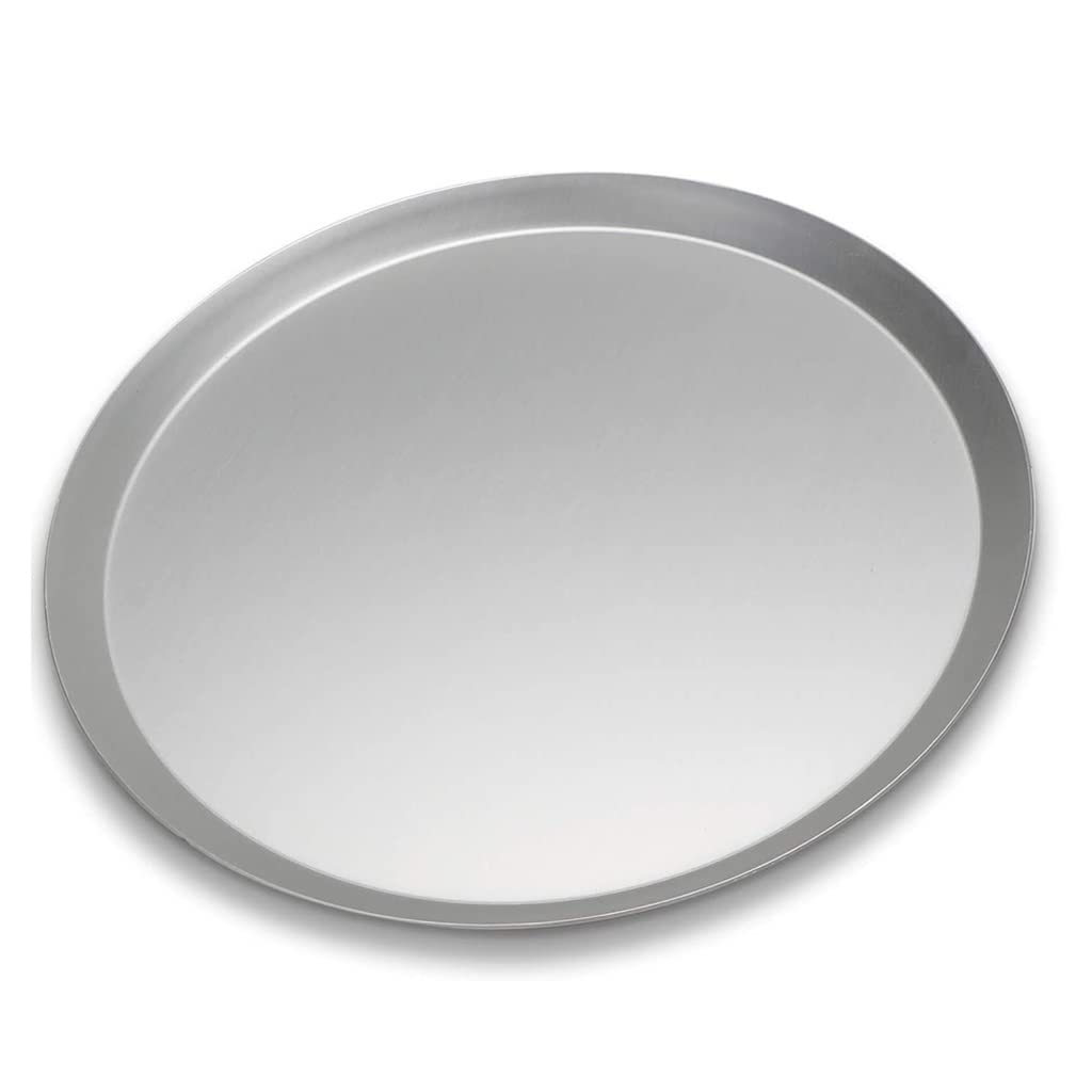 QUNINE Teglia per Pizza, teglia Rotonda da 10/12 Pollici, teglia Antiaderente per Pizza, per Piatto da Cucina del Ristorante di casa (Dimensioni: 10 Pollici) (10 Pollici)