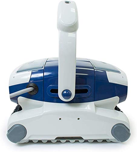 XKRSBS Piscine Elite Robotic Nettoyant pour Gunite, Béton, Piscines Pebble avec Anti-Tangle pivotant, Massive Filtres de Deux Cartouches, 3 Ans de Garantie