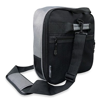 Travelers Club 32-Inch Compactable Rolling Duffel with Roomy Side Pockets, Folds Easily for Storage, Made of 1,200 Denier Polyester for Durability, Black/Gray