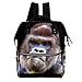 Orang-Utan Casual Rucksack mit großer Kapazität Multi-Pocket Out Reisetasche Schultasche für Jungen und Mädchen Kinder 27x19.8x36.5cm