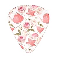 Pink Teapot Shape And Playing: Feel Comfortable, Clear And Transparent Sound, Durable; Standard Shape Makes Playing More Comfortable Nature Feel And Warm Tone: The Picks Provides Natural Feel And Warm, Fat Tone Style And Colors: In Many Different Sty...