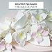 Global Sugar Art Hydrangea Leaves Sugar Cake Flowers Small White, 15 Count by Chef Alan Tetreault