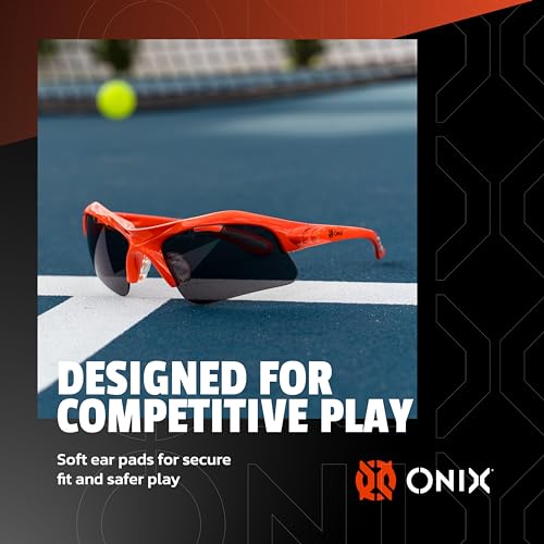 Image of ONIX Pickleball Falcon Eyewear Sun Protection Non-Slip Nose Piece Modern and Lightweight Secure Design
