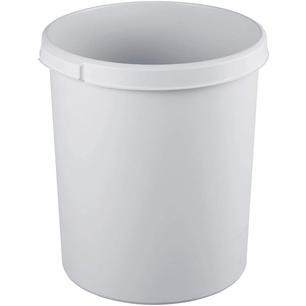 Corbeille à Papier HAN Klassik 30 Litres Noire - Extra Stable Avec Poignées