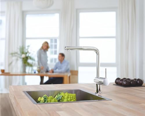 Robinet évier GROHE Minta pour simplifier la vaisselle difficile