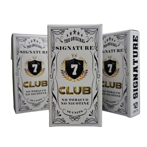 Buy 7s Club Ayurvedic Spices Cigarette 100% Tobacco-Free and 100%  Nicotine-Free 10 Sticks | Smoking Cessation | Signature Cigarette Online at  Low Prices in India