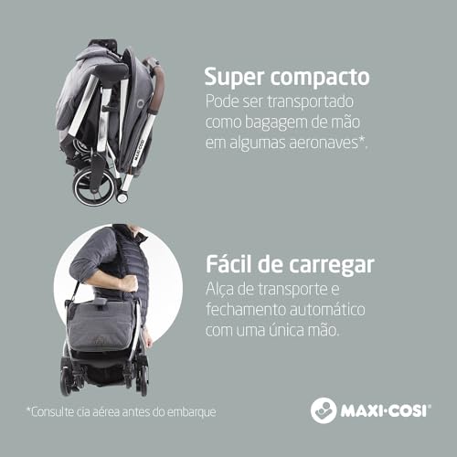 Maxi-Cosi, Carrinho de Bebê Eva² Luxe, Twilic Grey
