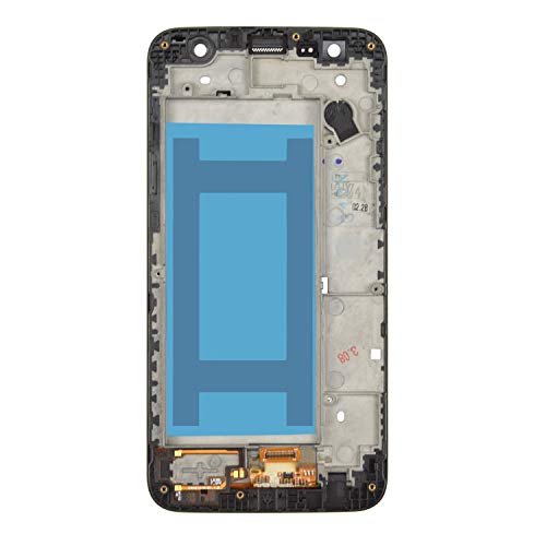 Image of LCD Display Touch Screen Assembly with Frame Replacement for LG X power2 K10 Power X500 X Charge M320G Black