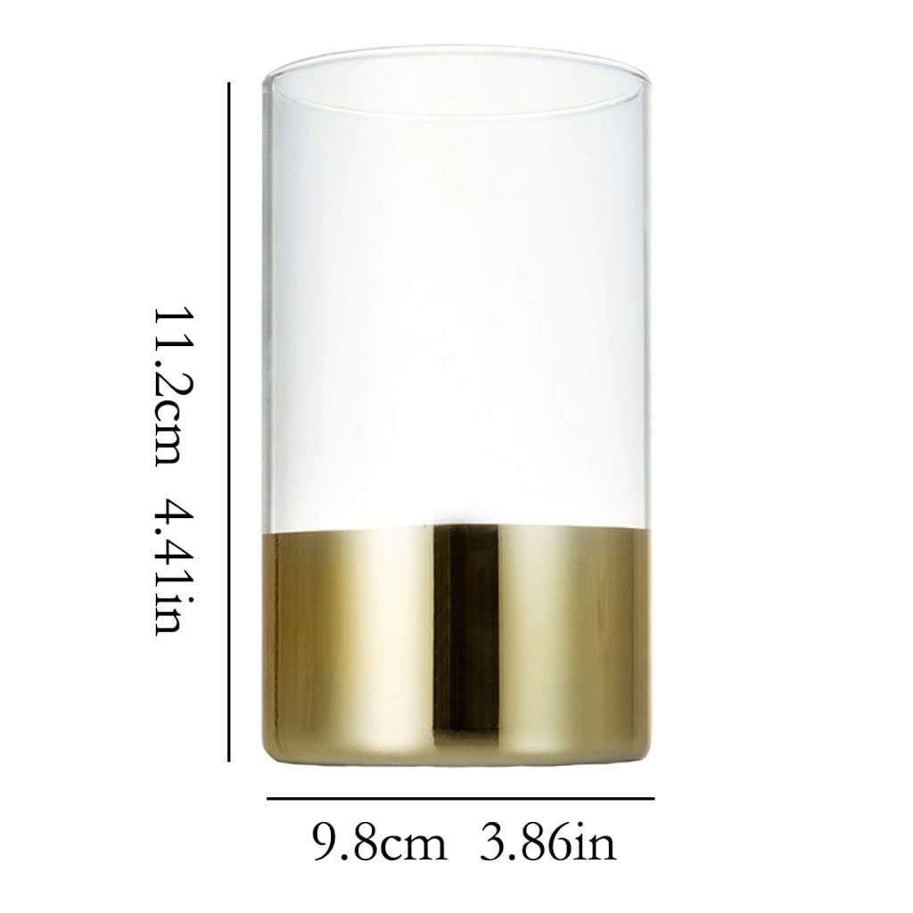 Organizador de cosméticos Cubo de almacenamiento de cristal transparente for mesa de maquillaje, cubo de almacenamiento for brochas de maquillaje, caja de almacenamiento for brochas de cejas Organizad