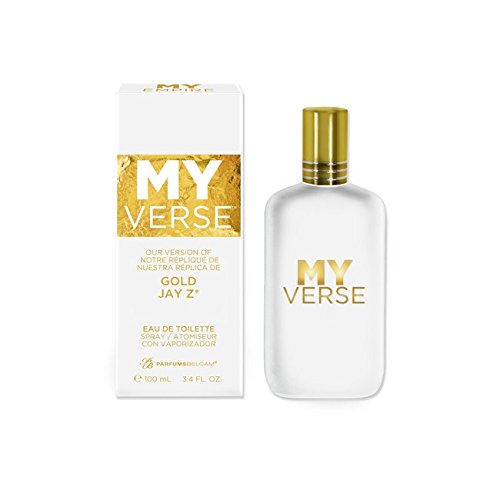 My Verse Version Gold Jay Z, 3.4 fl oz EDT Spray