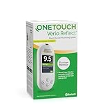 OneTouch Verio Reflect® Blood Glucose Meter - System for Blood Glucose Control with 1 Blood Glucose Meter,1 Lancing Device, 10 lancets &1 Pouch.