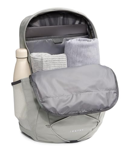Image of The North Face Jester Everyday Laptop Backpack - Commuter Daypack, Water Repellent, Laptop Sleeve, Stone Slab, One Size