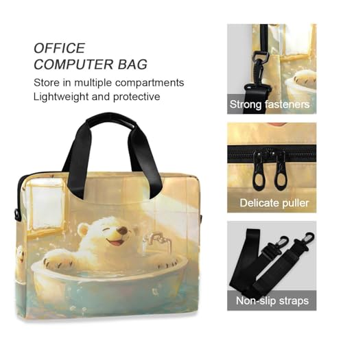 Funda para portátil con correa y asa 15.6 pulgadas miniatura 5