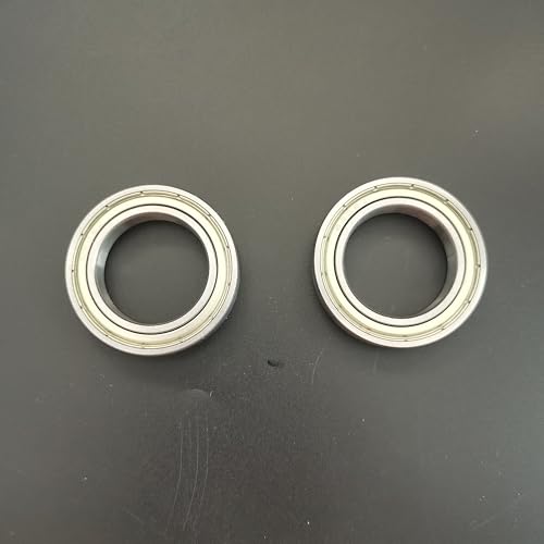 ZZRSDAN Upgrade New 2" Cup Bottom Bracket Set, One-Piece Bottom Bracket Cup Set Bearings Included (Silver, 2" Cup)