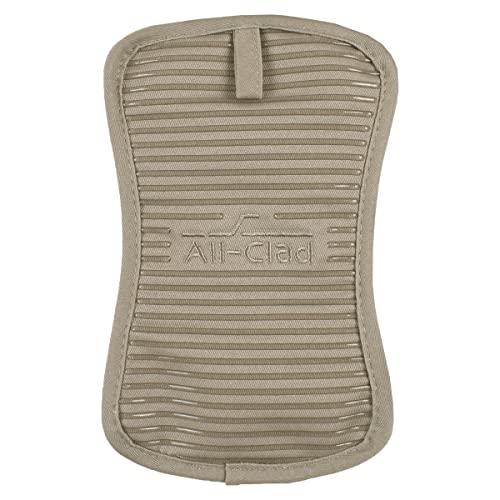 All-Clad-Premium-Pot-Holder-Hot-Pad-Heat-Resistant-up-to-500-Degrees-100-Cotton-10x625-Hot-Pad-for-Kitchen-and-Barbeque-1-Pack-Mushroom All Clad Premium Pot Holder Hot Pad Heat Resistant up to 500 Degrees 100 Cotton 10×625 Hot Pad for Kitchen and Barbeque 1 Pack Mushroom