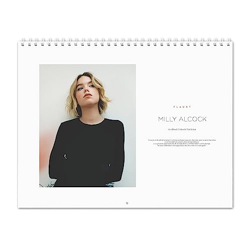 Milly Alcock Vol.2-2026 Wall Calendar für 28,42 EUR bei amazon.de Bild: Milly Alcock Vol.2-2026 Wall Calendar für 28,42 EUR bei amazon.de