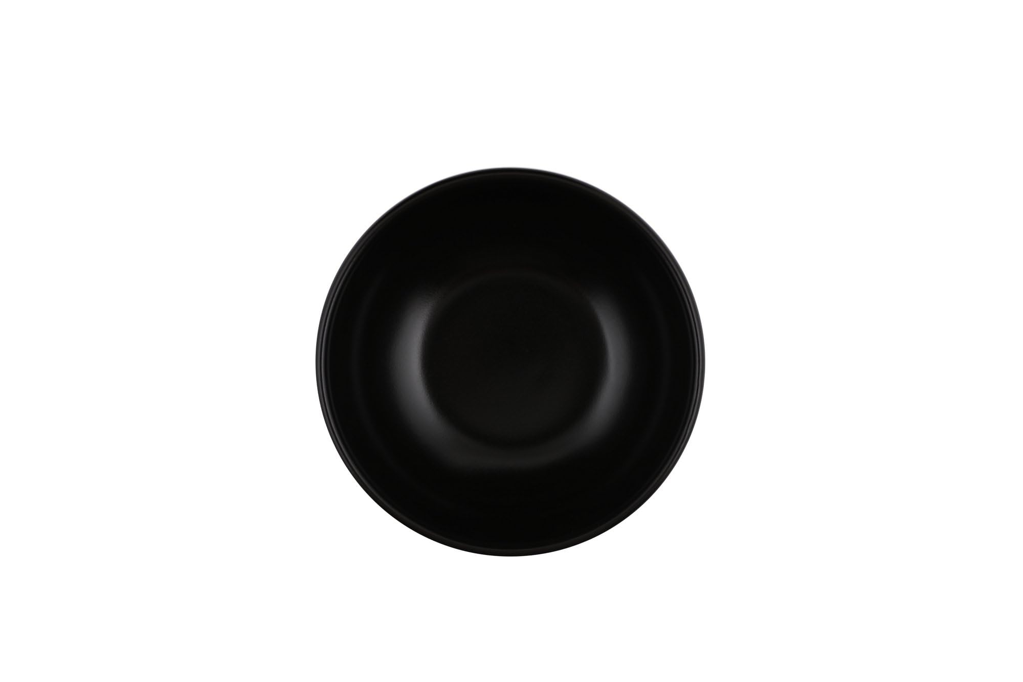 Juego de Vajilla Elegante de Cerámica Negra Mate (12 Piezas) | 100% Gres, Antibacteriano, Fácil de Limpiar, Resistente al Choque Térmico | Apto para Lavavajillas y Microondas