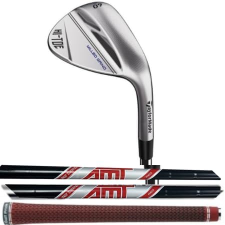 TaylorMade Hi Toe 3 Chrome 60 * 09 Low Bounce Wedge, True Temper AMT Red Regular Flex