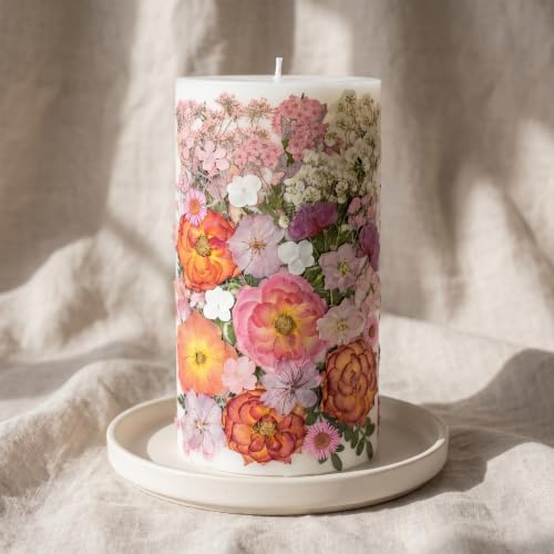 48 piezas de flores y hojas naturales secas prensadas miniatura 7