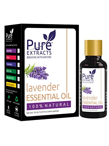 Pure Extracts Lavender Essential Oil 10ml 100% Pure , Natural & Undiluted