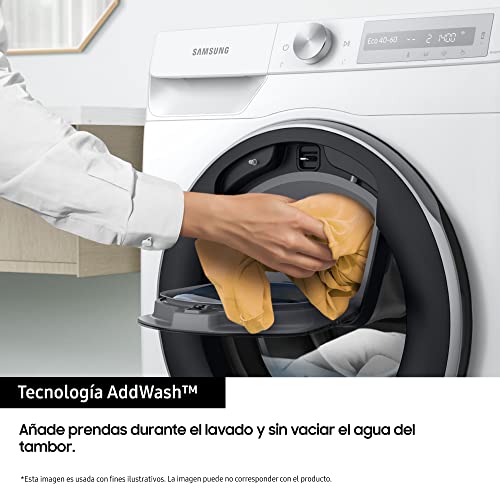 Samsung WW90T684DLE/S3 Addwash Series 6 Washing Machine with Ecobubble Technology, Digital Inverter and Artificial Intelligence, 9 kg, White - Image 5