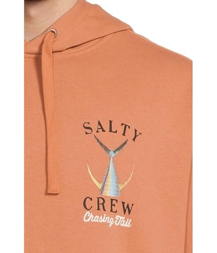 Image of Salty Crew Men's Tailed Hood Fleece - Men's Fashion Casual Long Sleeve Hoodie Cotton - Lifestyle Beach Apparel