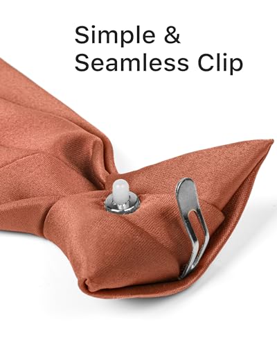 Image of boxed-gifts Clip on Ties for Men - Premium Black Solid Color Clip on Tie