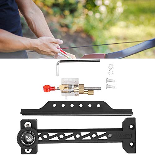 Recurve Bow Plastic Visier, T-förmiges Visier, abnehmbare Halterung Super Light Adult Archer für Sportanfänger im Freien Cover