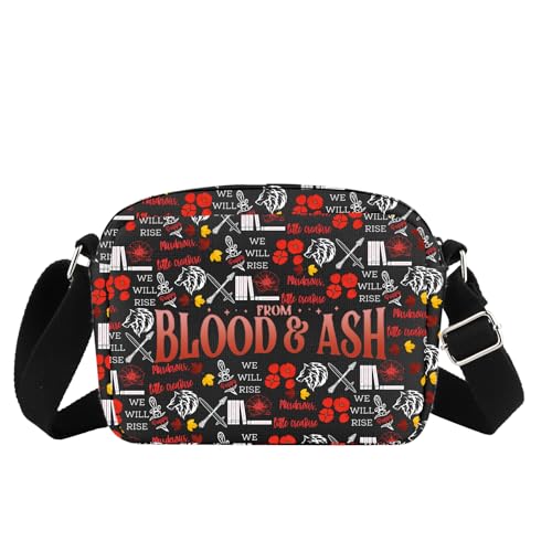 VAMSII F Horizontal Crossbody Bag F Book Lover Merch