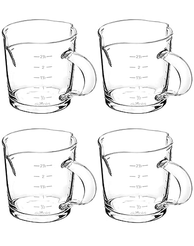 QWORK 4 Pack 3-Ounce Double Spout