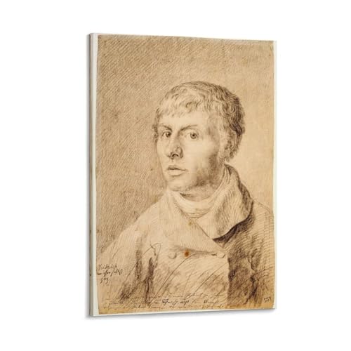 Toile Caspar David Friedrich pour déco chambre moderne