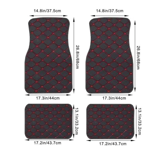 Tapis de sol en cuir Hyundai Ix35 : confort premium noir et beige pour votre auto - 3